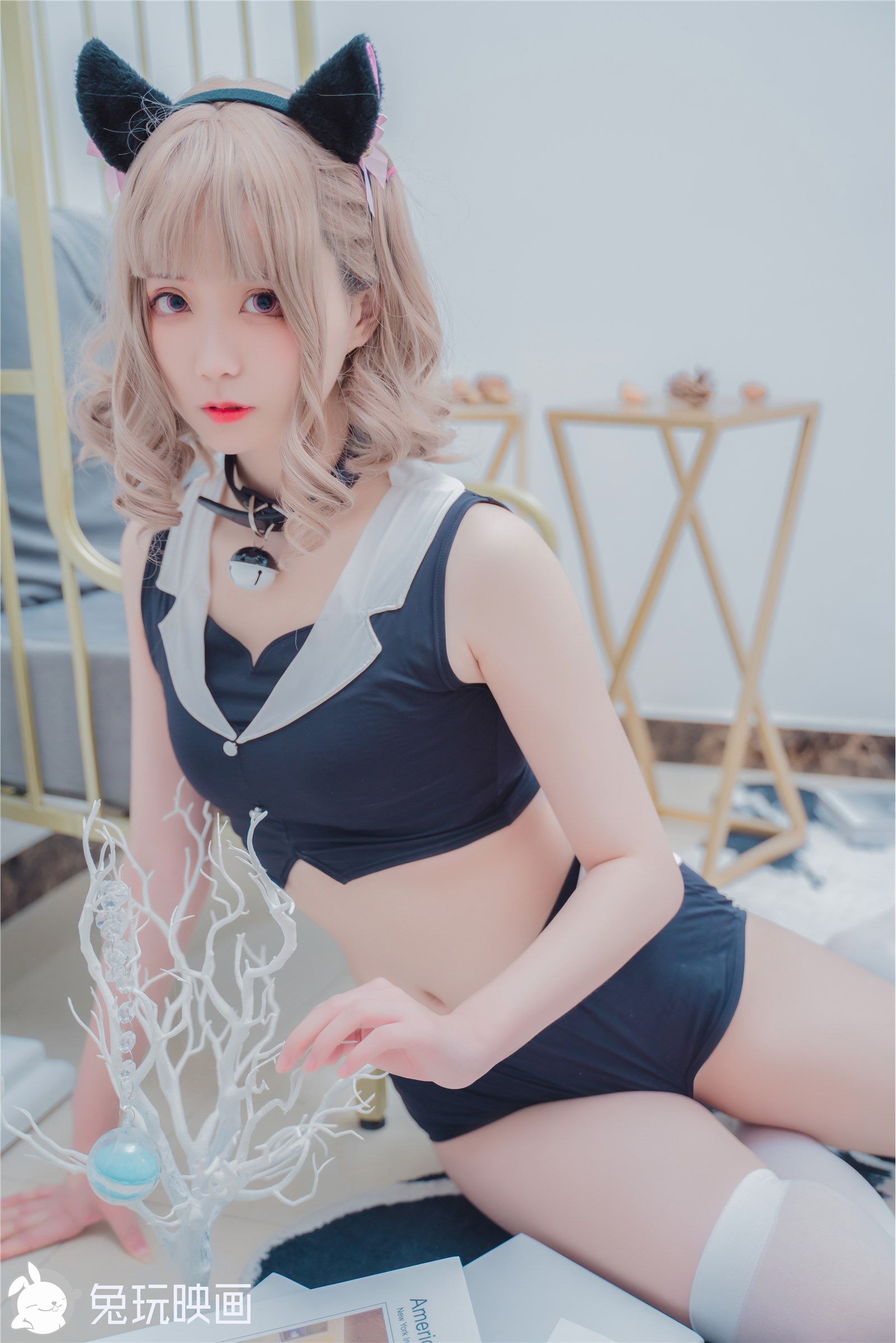 Rabbit Playing with Imagery VOL.070 Cute Meow Girlfriend(30)